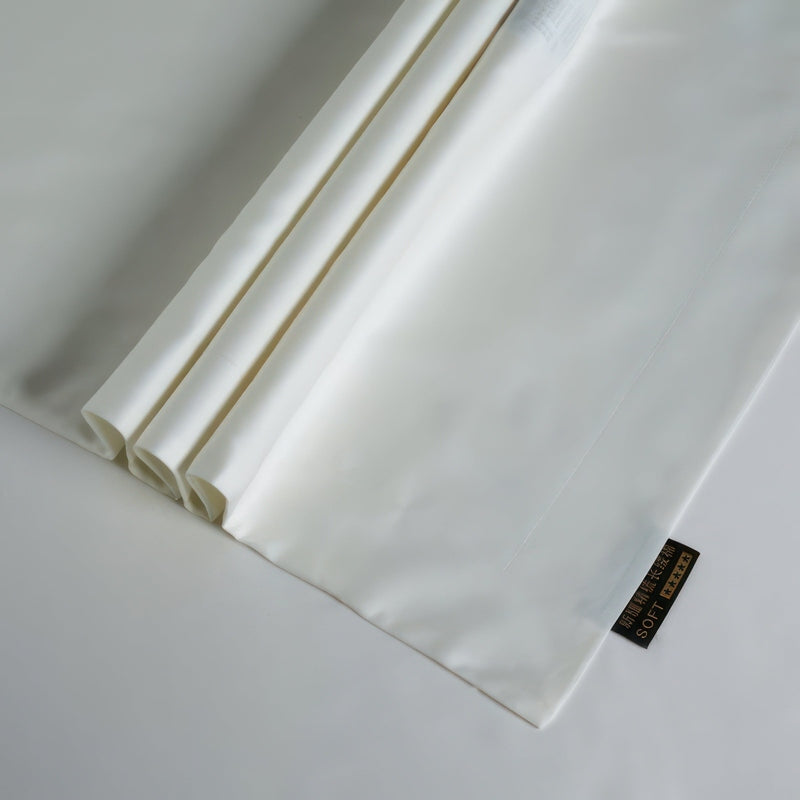 Set di Biancheria da Letto Minimalista Bianca per Hotel, Camere per Ospiti e Case | Dreamis