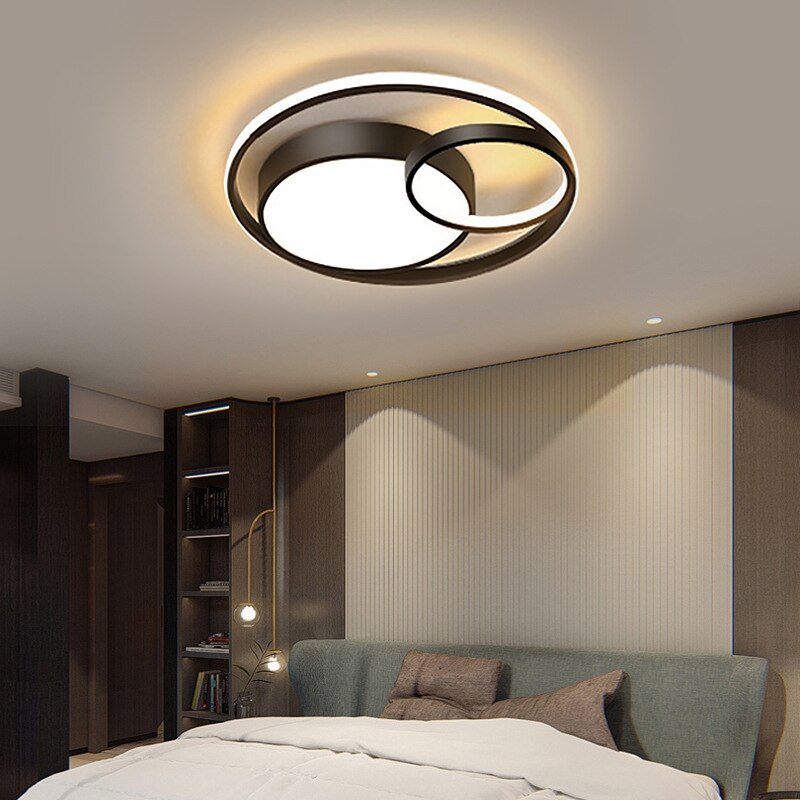 Lampada da Soffitto LED Modern Infinite Circles – Illuminazione Dimmerabile Elegante per Ogni Stanza | Aloed