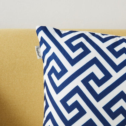 Housse de Coussin Abstraite Géométrique Moderne Minimaliste - Style et Confort | Auva