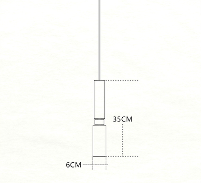 Lampada a Sospensione in Marmo Moderno e Semplice per Camera da Letto - Illuminazione Elegante per Qualsiasi Spazio | Helike