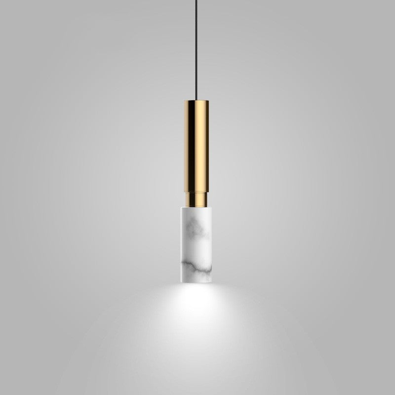 Lampada a Sospensione in Marmo Moderno e Semplice per Camera da Letto - Illuminazione Elegante per Qualsiasi Spazio | Helike