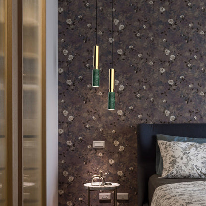 Lampada a Sospensione in Marmo Moderno e Semplice per Camera da Letto - Illuminazione Elegante per Qualsiasi Spazio | Helike