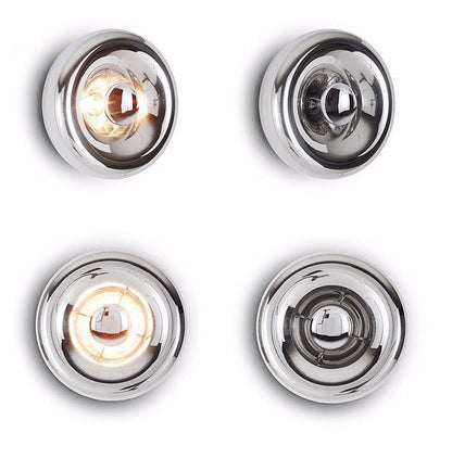 Lampada da Parete Moderna con Illuminazione LED – Elegante Illuminazione Oro Rosa Cromato | Erinom