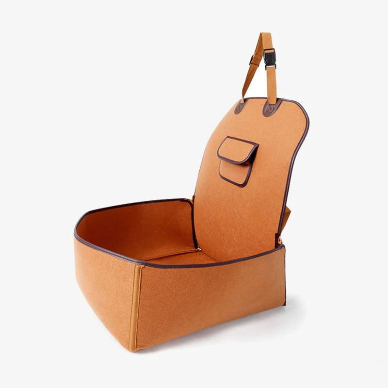 Borsa in Feltro Naturale per Cani | Compagno di Viaggio Sicuro e Confortevole