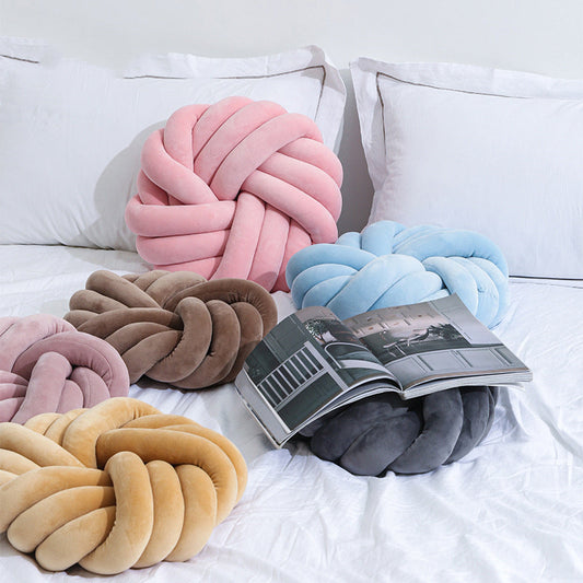 Coussin Knot Nordic Doux pour Décorations pour la Maison | Aunik