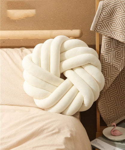 Coussin Knot Nordic Doux pour Décorations pour la Maison | Aunik