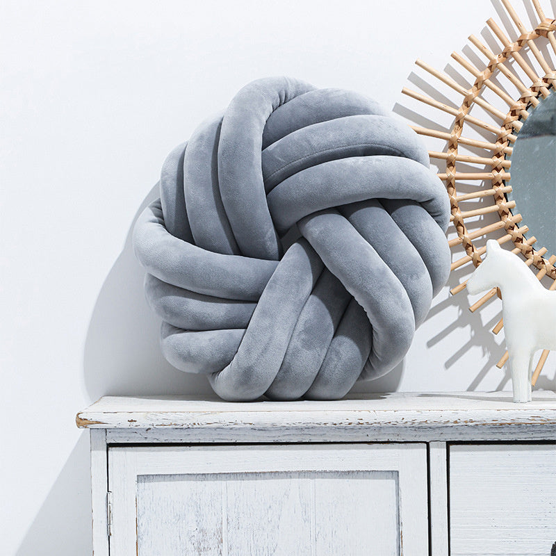 Coussin Knot Nordic Doux pour Décorations pour la Maison | Aunik