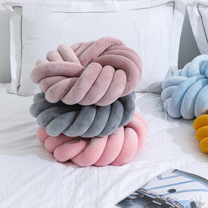 Coussin Knot Nordic Doux pour Décorations pour la Maison | Aunik