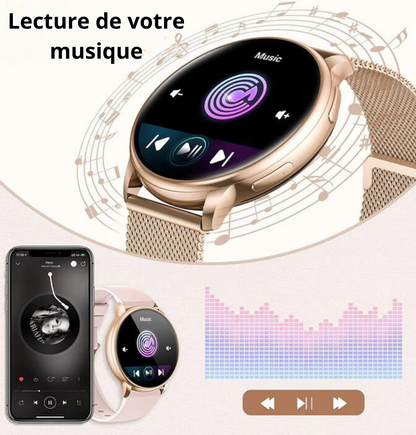 Orologio Smart Donna – Eleganza e Tecnologia per la Vita di Tutti i Giorni | VitaGlow TIAMUSE Gadgets