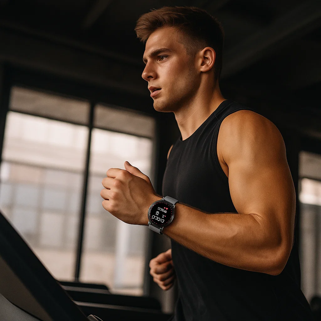 Orologio Smart EKG Professionale - Monitoraggio della Frequenza Cardiaca, SpO₂ e Pressione Sanguigna TIAMUSE Gadgets