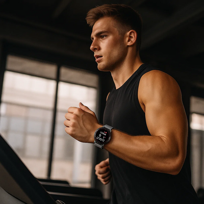 Orologio Smart EKG Professionale - Monitoraggio della Frequenza Cardiaca, SpO₂ e Pressione Sanguigna TIAMUSE Gadgets