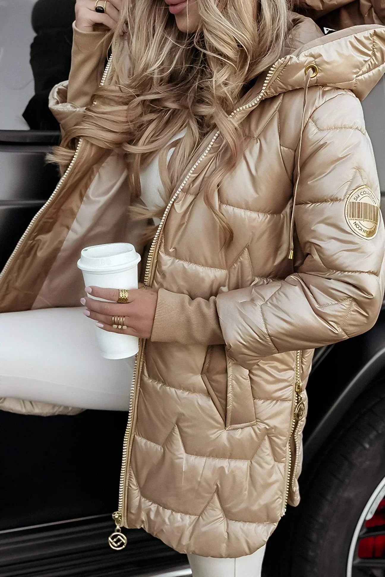 Piumino Lungo da Donna Caldo e Leggero per Autunno e Inverno | Nolwen TIAMUSE Older