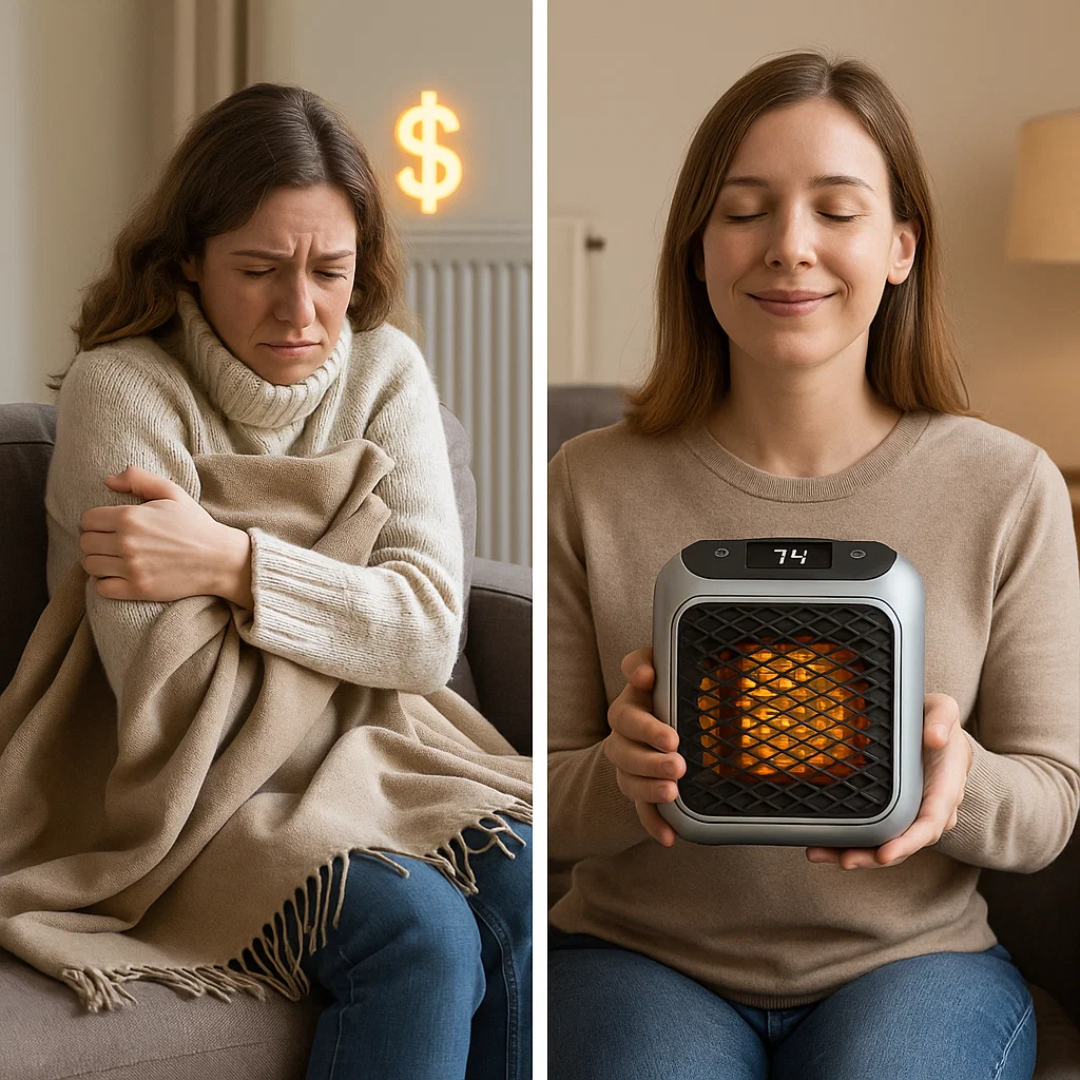 Riscaldatore portatile a risparmio energetico con design moderno| VitaHeater TIAMUSE Gadgets