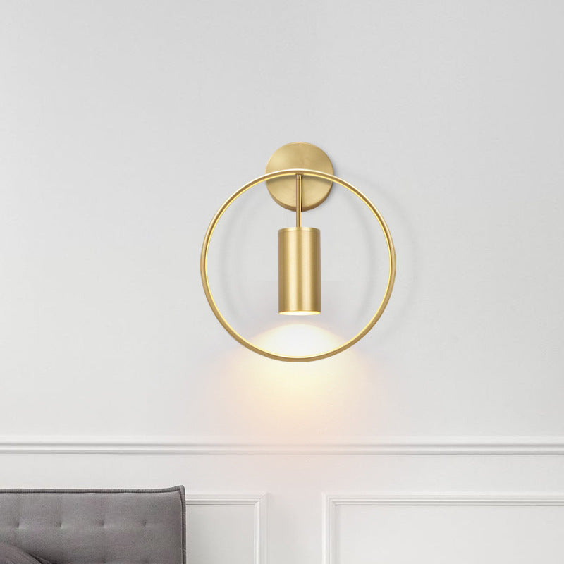 Lampada da Parete LED Oro Rotonda – Luce da Parete Minimalista per Ambienti | Antarus