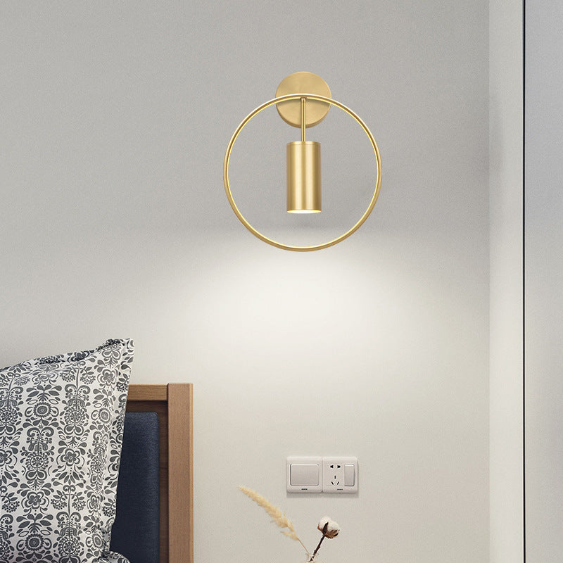 Lampada da Parete LED Oro Rotonda – Luce da Parete Minimalista per Ambienti | Antarus