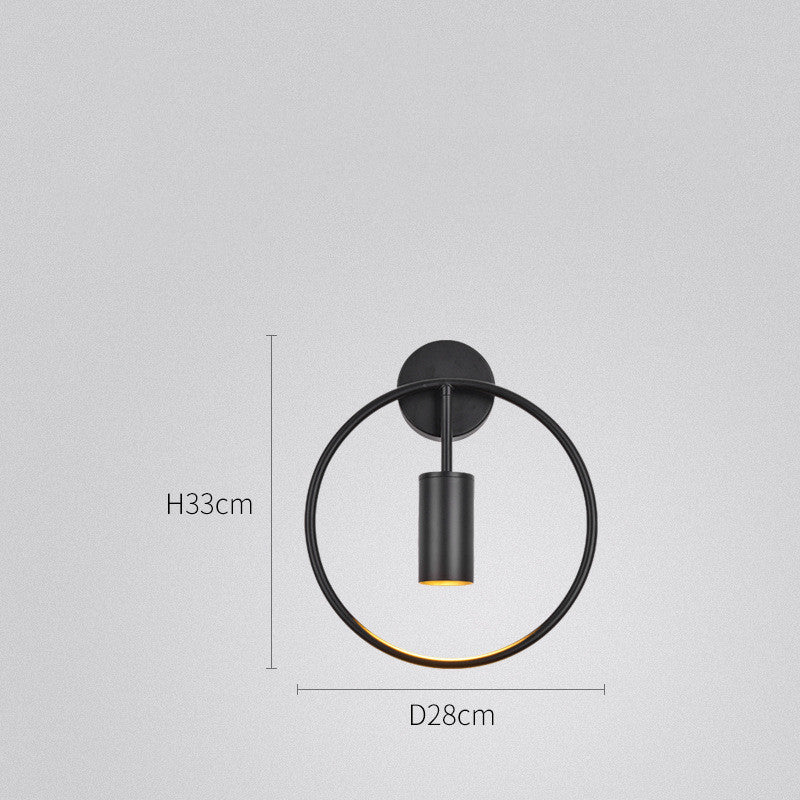 Lampada da Parete LED Oro Rotonda – Luce da Parete Minimalista per Ambienti | Antarus