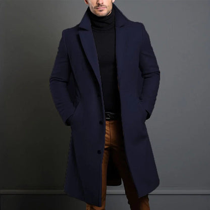 Elegante Cappotto di Lana per Inverno