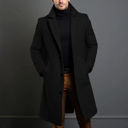 Elegante Cappotto di Lana per Inverno