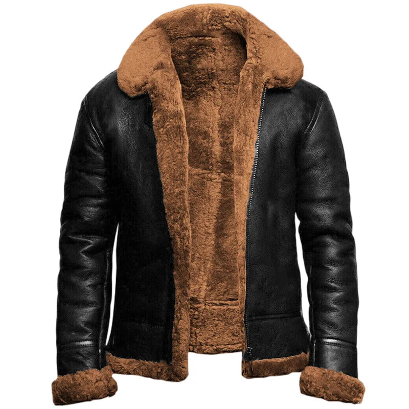 Giacca in Pelle Shearling di Lusso | Pino