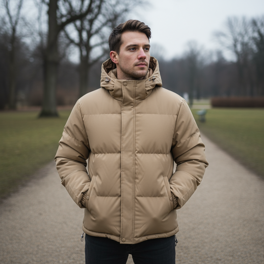 Giacca da uomo | Isolata, design a piumino