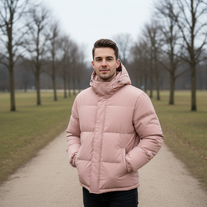 Giacca da uomo | Isolata, design a piumino