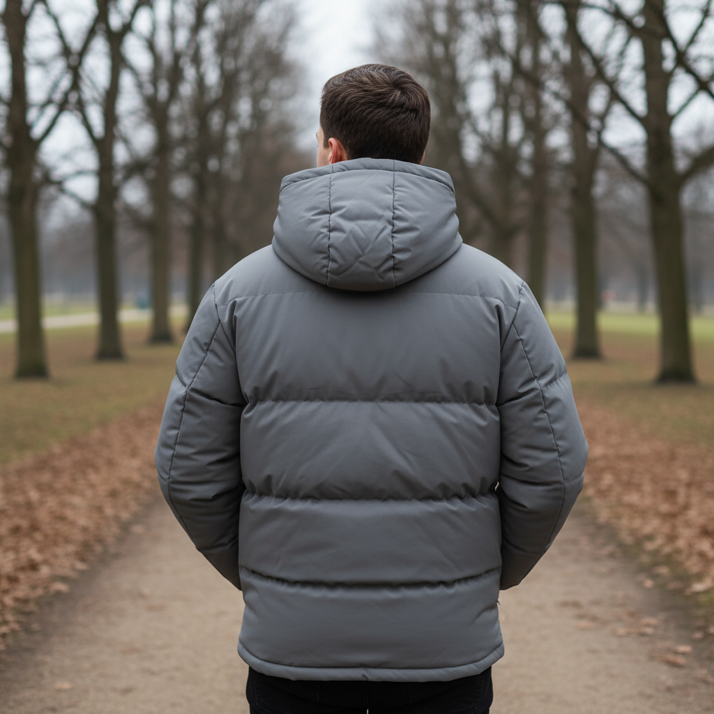 Giacca da uomo | Isolata, design a piumino