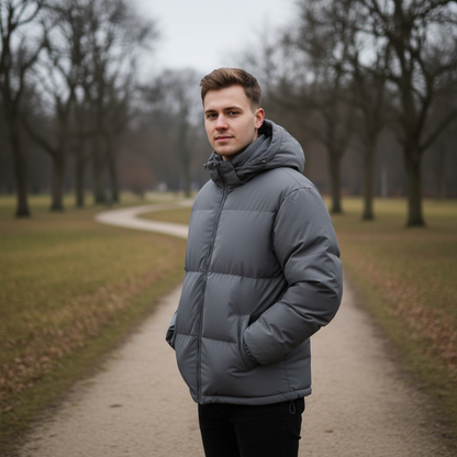 Giacca da uomo | Isolata, design a piumino