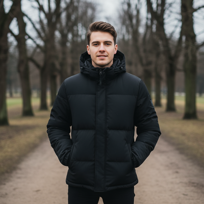 Giacca da uomo | Isolata, design a piumino