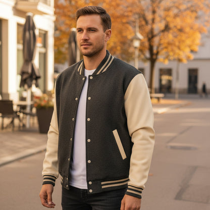 Giacca da uomo | Sportiva, Maniche a contrasto