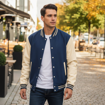 Giacca da uomo | Sportiva, Maniche a contrasto