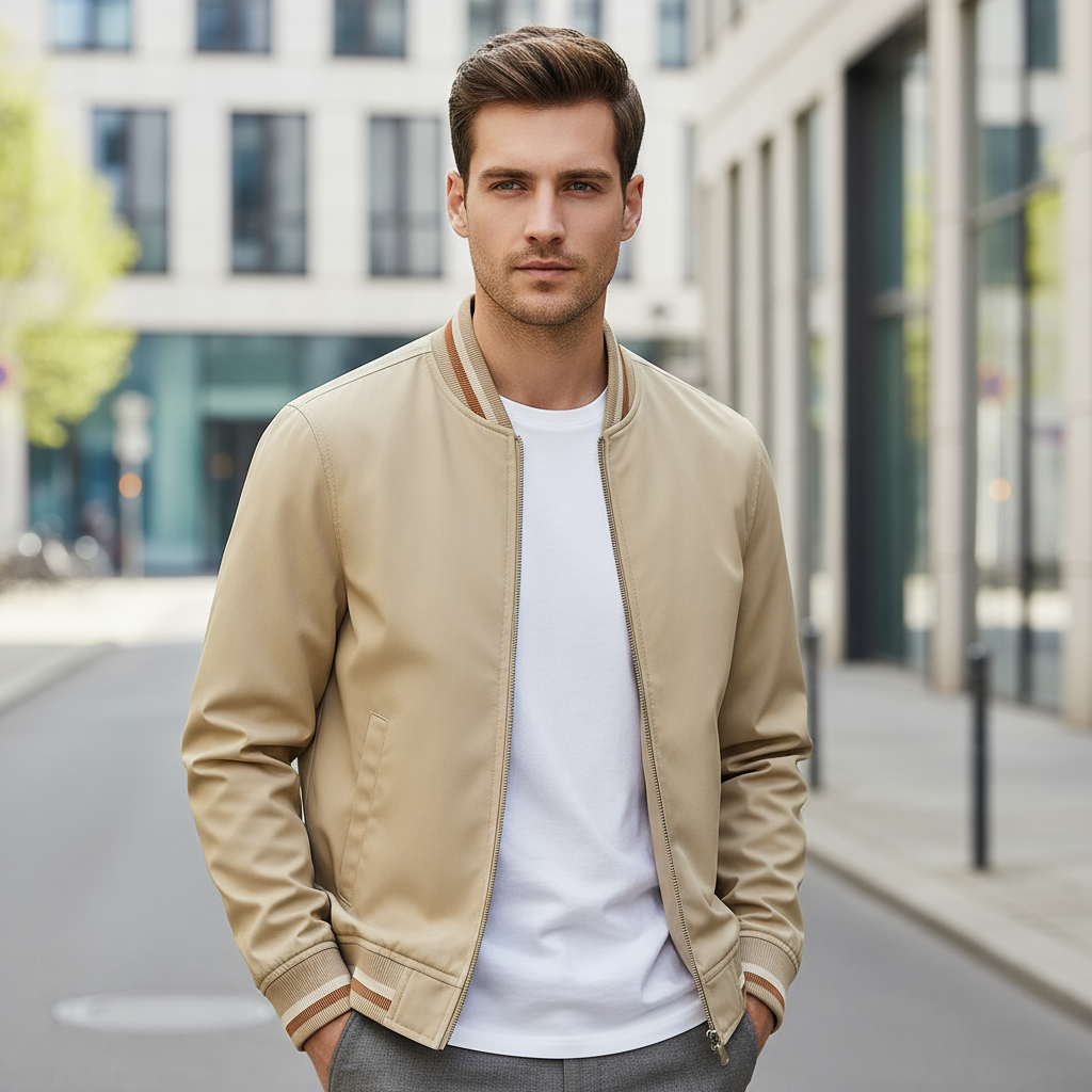 Giacca da uomo per la mezza stagione | Impermeabile, Leggera, Moderna