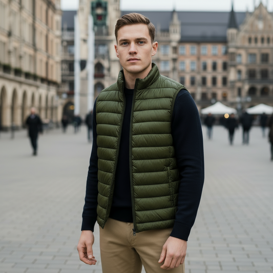 Gilet da uomo | Leggero, Minimalista, Versatile
