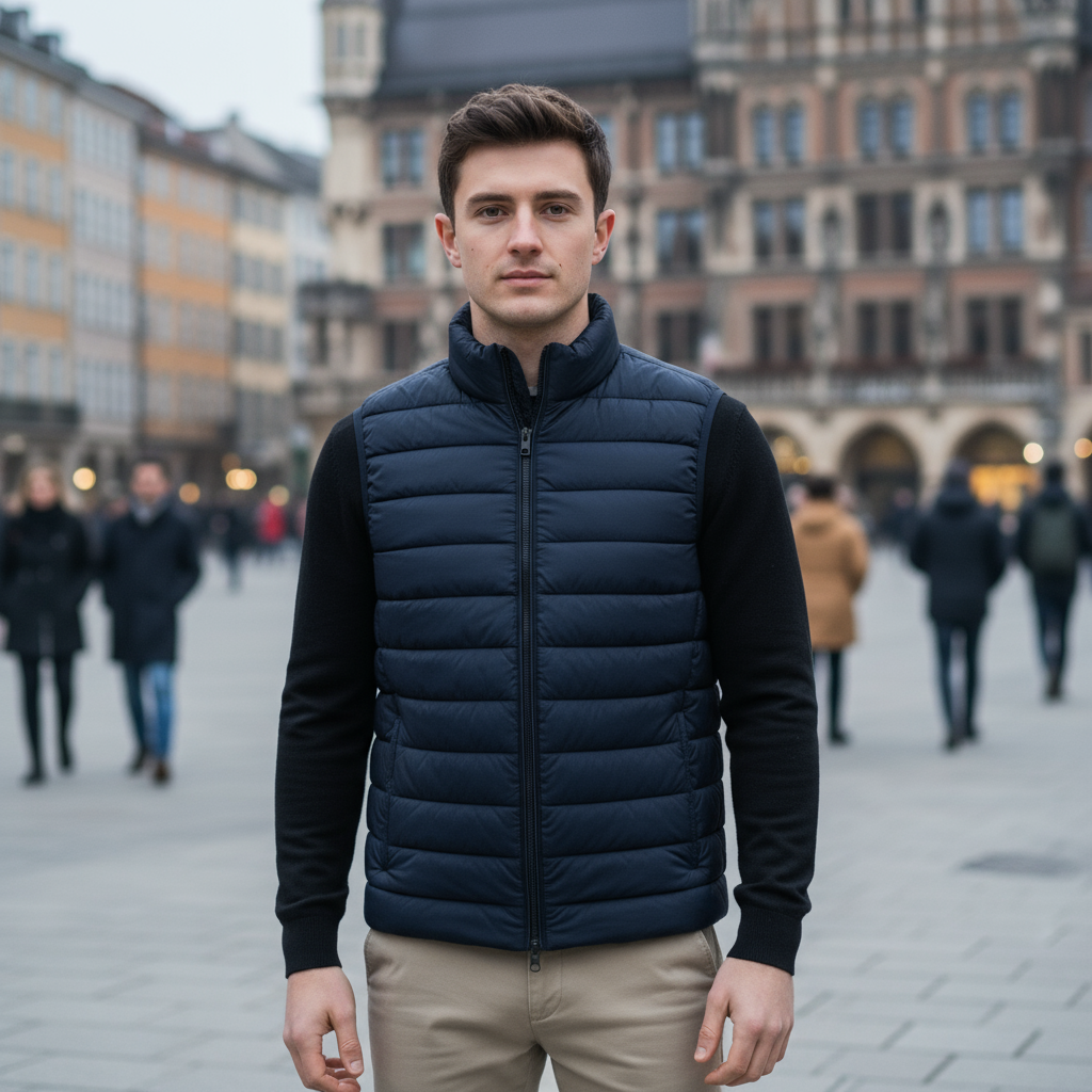 Gilet da uomo | Leggero, Minimalista, Versatile