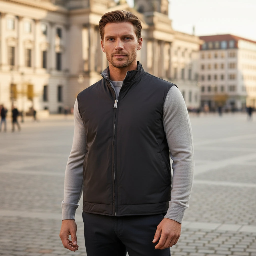 Gilet da uomo | Reversibile, Leggero