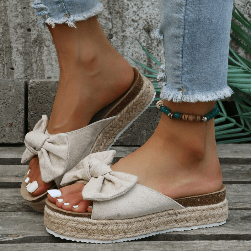 Sandali Boho da Donna a Tacco Basso – Regolabili e Comodi per l’Estate TIAMUSE Sandali