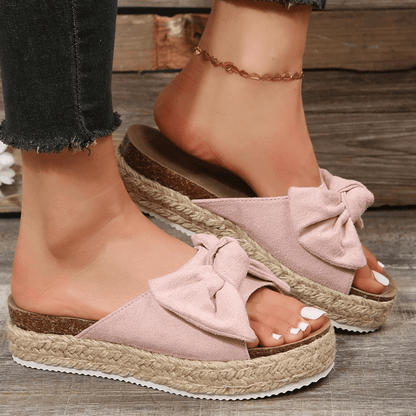 Sandali Boho da Donna a Tacco Basso – Regolabili e Comodi per l’Estate TIAMUSE Sandali