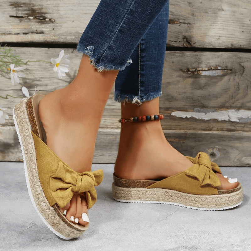 Sandali Boho da Donna a Tacco Basso – Regolabili e Comodi per l’Estate TIAMUSE Sandali