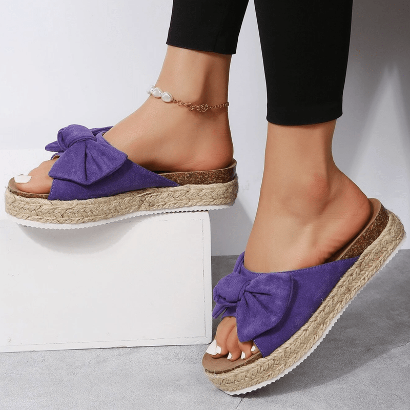 Sandali Boho da Donna a Tacco Basso – Regolabili e Comodi per l’Estate TIAMUSE Sandali