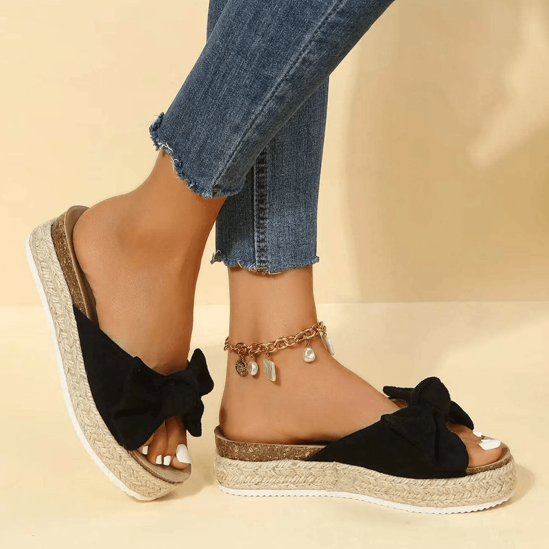Sandali Boho da Donna a Tacco Basso – Regolabili e Comodi per l’Estate TIAMUSE Sandali