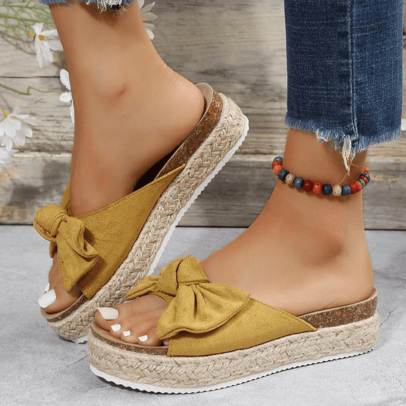 Sandali Boho da Donna a Tacco Basso – Regolabili e Comodi per l’Estate TIAMUSE Sandali