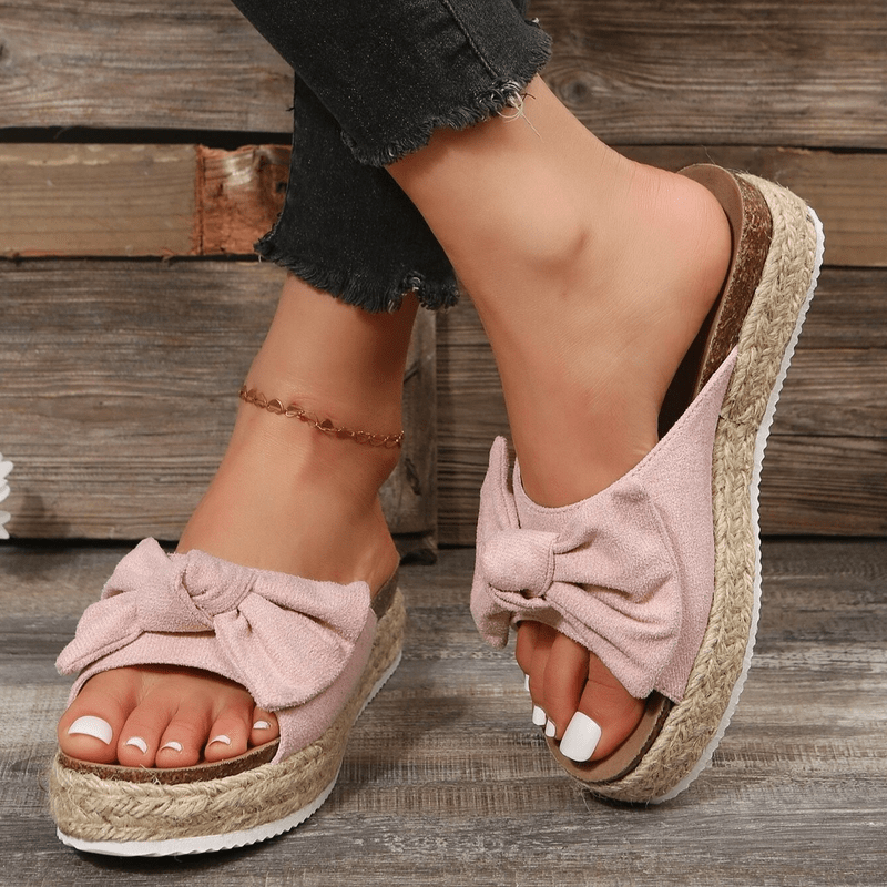 Sandali Boho da Donna a Tacco Basso – Regolabili e Comodi per l’Estate TIAMUSE Sandali