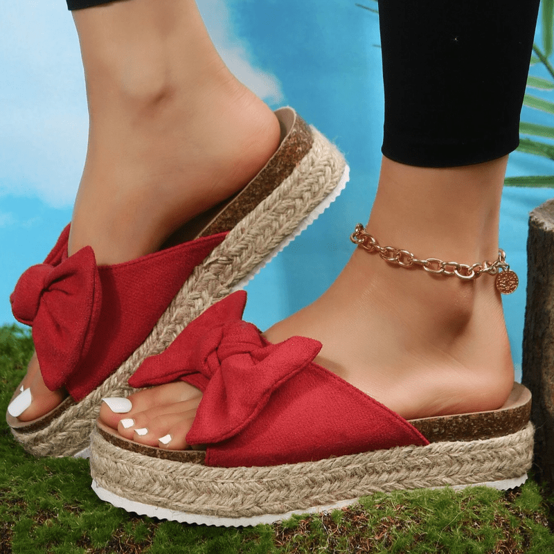 Sandali Boho da Donna a Tacco Basso – Regolabili e Comodi per l’Estate TIAMUSE Sandali