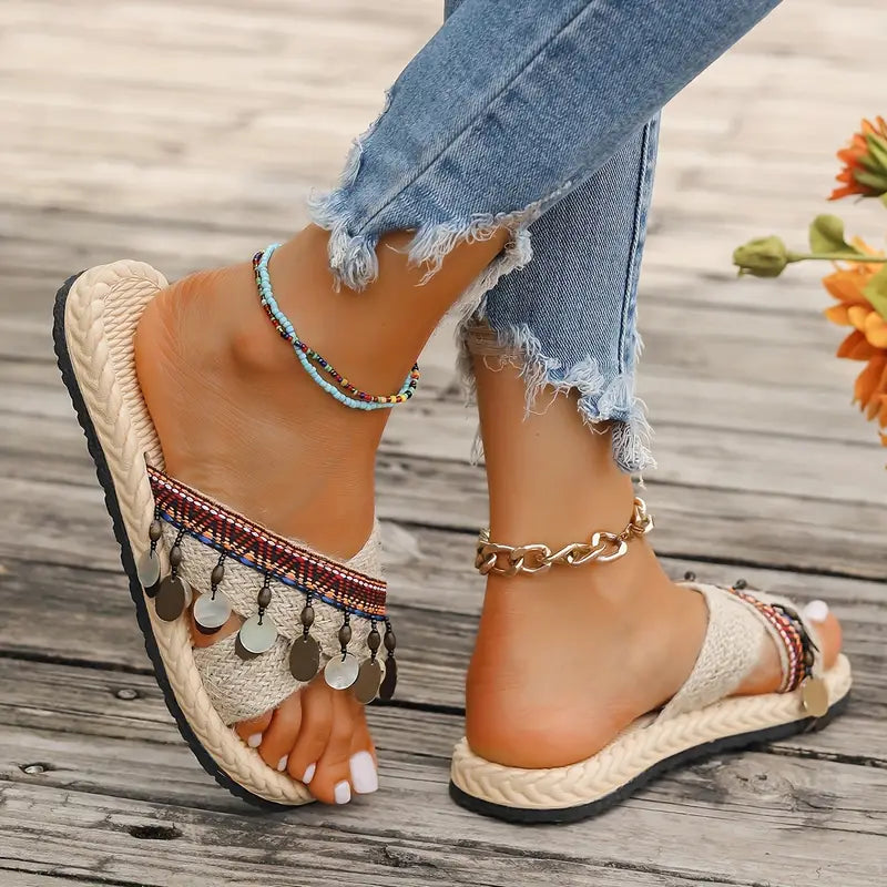 Sandali Estivi Antiscivolo da Donna – Glenda con Design Incrociato Elegante TIAMUSE Sandali