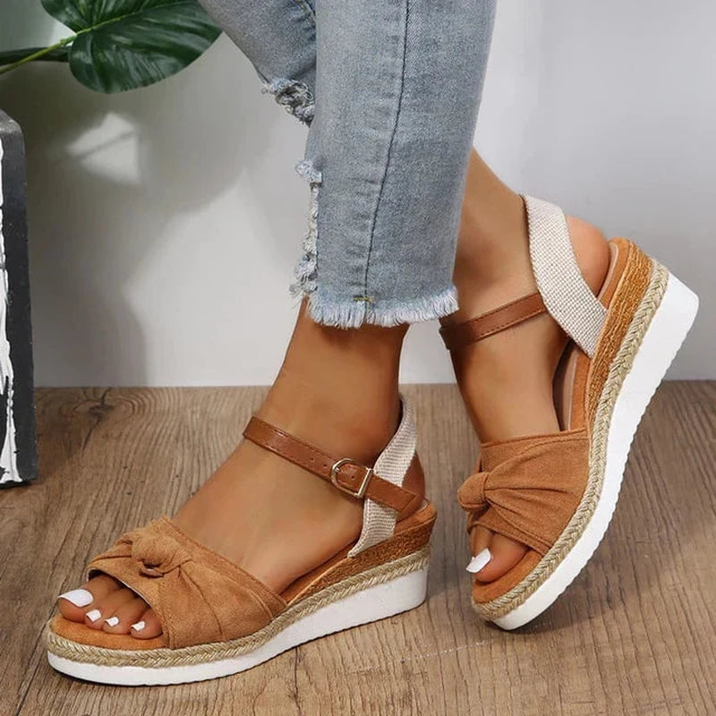 Sandali Jess con Supporto Plantare – Design Elegante e Zeppa da 6 cm TIAMUSE Sandali