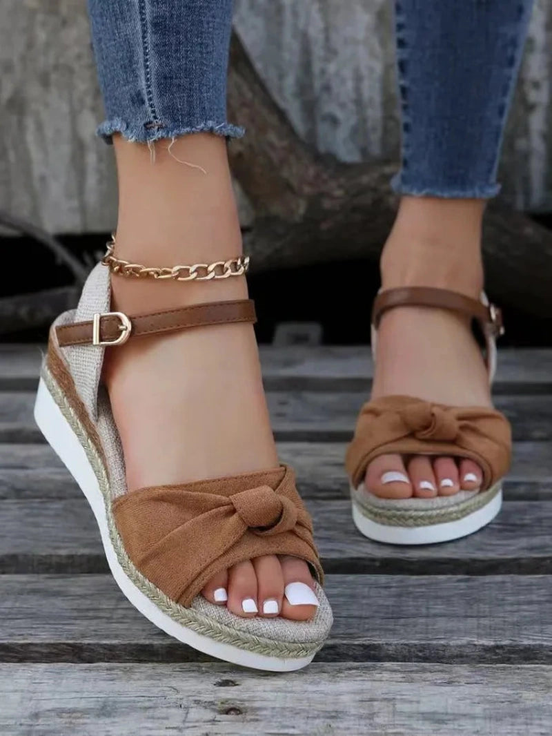 Sandali Jess con Supporto Plantare – Design Elegante e Zeppa da 6 cm TIAMUSE Sandali