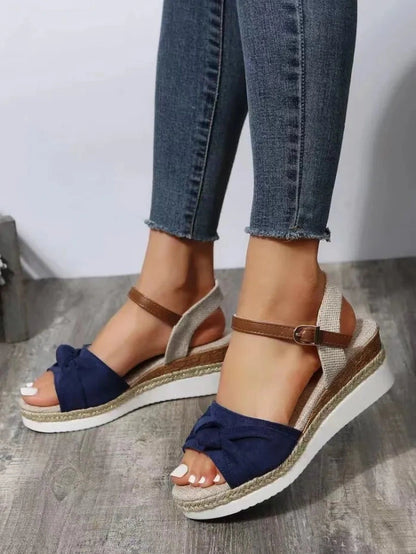 Sandali Jess con Supporto Plantare – Design Elegante e Zeppa da 6 cm TIAMUSE Sandali