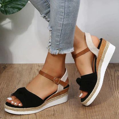 Sandali Jess con Supporto Plantare – Design Elegante e Zeppa da 6 cm TIAMUSE Sandali