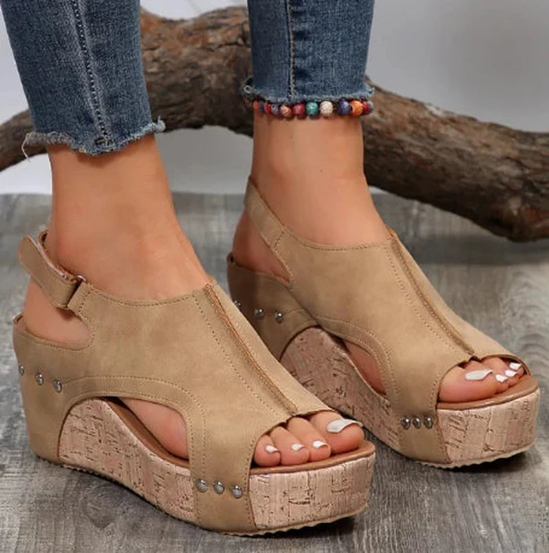 Sandali Laurent con Tacco Alto e Supporto – Eleganza con Comfort Quotidiano TIAMUSE Sandali Donna