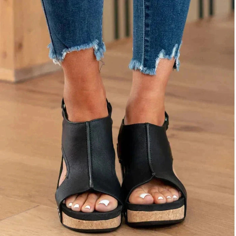 Sandali Laurent con Tacco Alto e Supporto – Eleganza con Comfort Quotidiano TIAMUSE Sandali Donna
