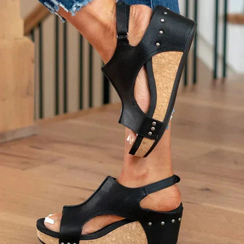 Sandali Laurent con Tacco Alto e Supporto – Eleganza con Comfort Quotidiano TIAMUSE Sandali Donna